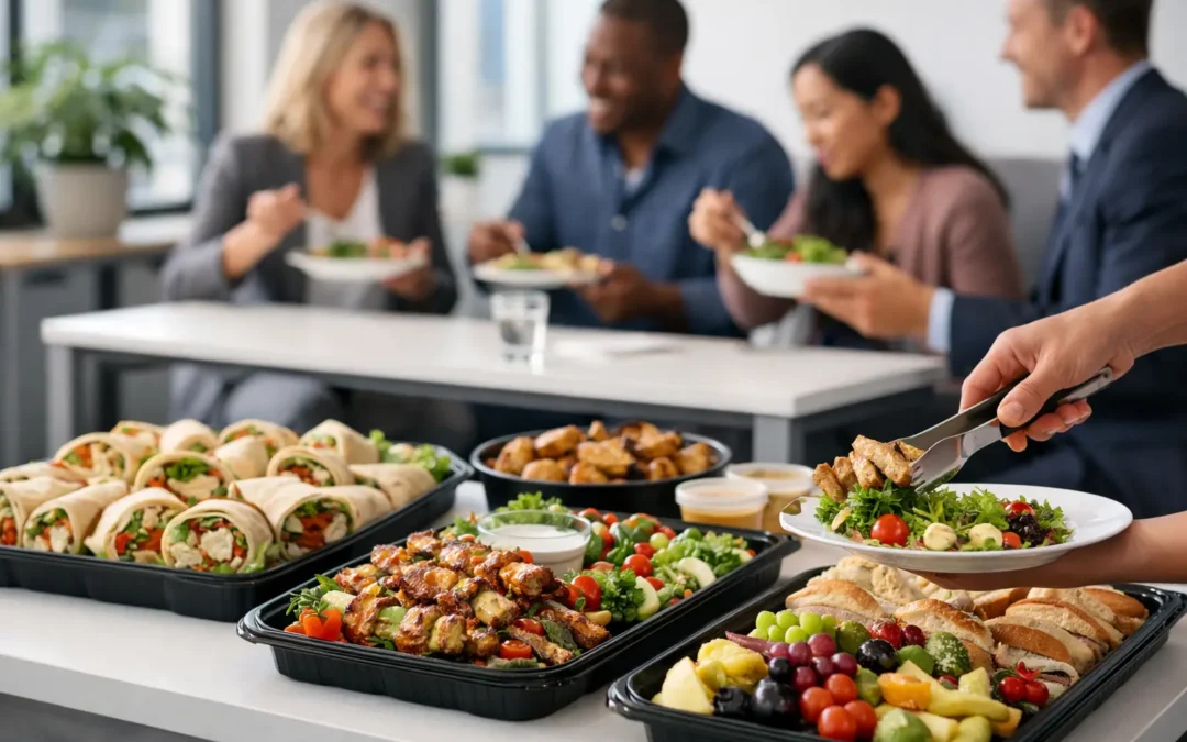 Can You Cater Office Lunches? Yes, With Flavor